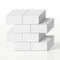3D Peel and Stick Wall Tiles Self Adhesive Subway Backsplash 10 Sheets, White