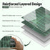 Green 3D Peel & Stick Wall Tiles Self Adhesive Kitchen Backsplash 10 Pack