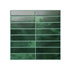 Green 3D Peel & Stick Wall Tiles Self Adhesive Kitchen Backsplash 10 Pack