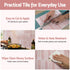 3D Peel and Stick Wall Tiles Self Adhesive LinearGrid Backsplash 10 Sheets, Pink