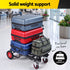 Giantz Foldable Hand Trolley Collapsible Transport Cart 180kg Load Black