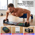Everfit Push Up Board Home Gym Multi Function Workout Rack Black