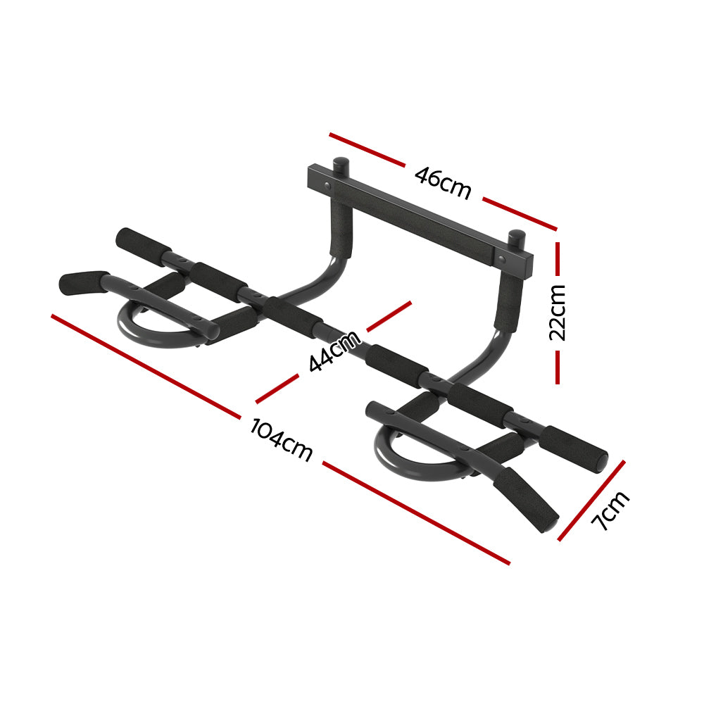 Pull Up Bar 104CM Doorway Chin Up Horizontal Bar Gym