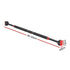 Adjustable Doorway Pull Up Bar 90–125cm Chin Up Bar Steel 300kg Support Gym