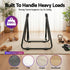 Dip Station Parallel Bars Heavy Duty Home Gym Stand Calisthenics Black