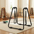 Dip Station Parallel Bars Heavy Duty Home Gym Stand Calisthenics Black