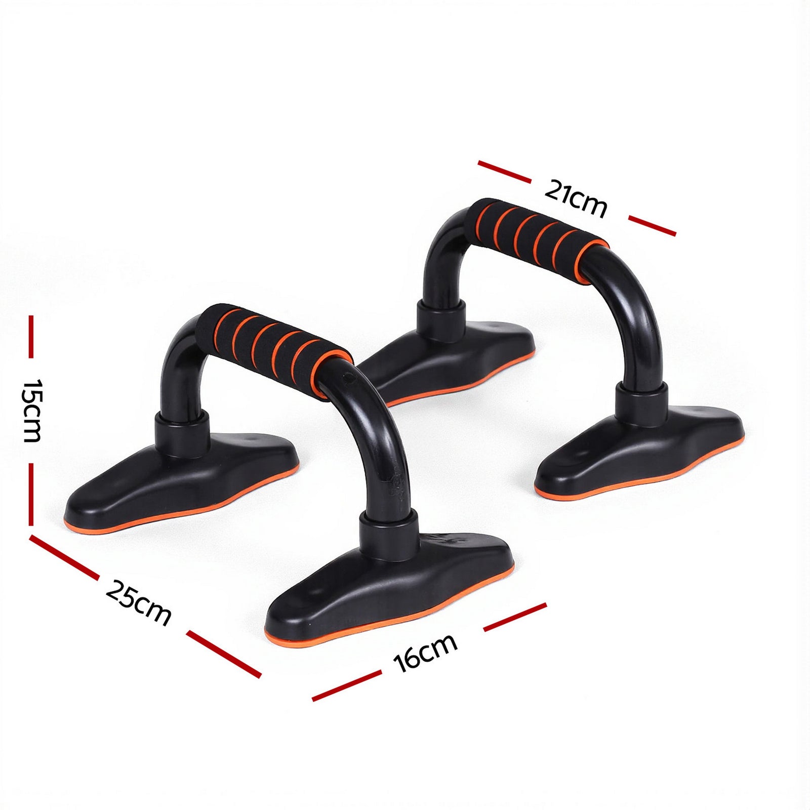 Push Up Bars Stands Parallel Handles Home Gym Fitness Strength Training