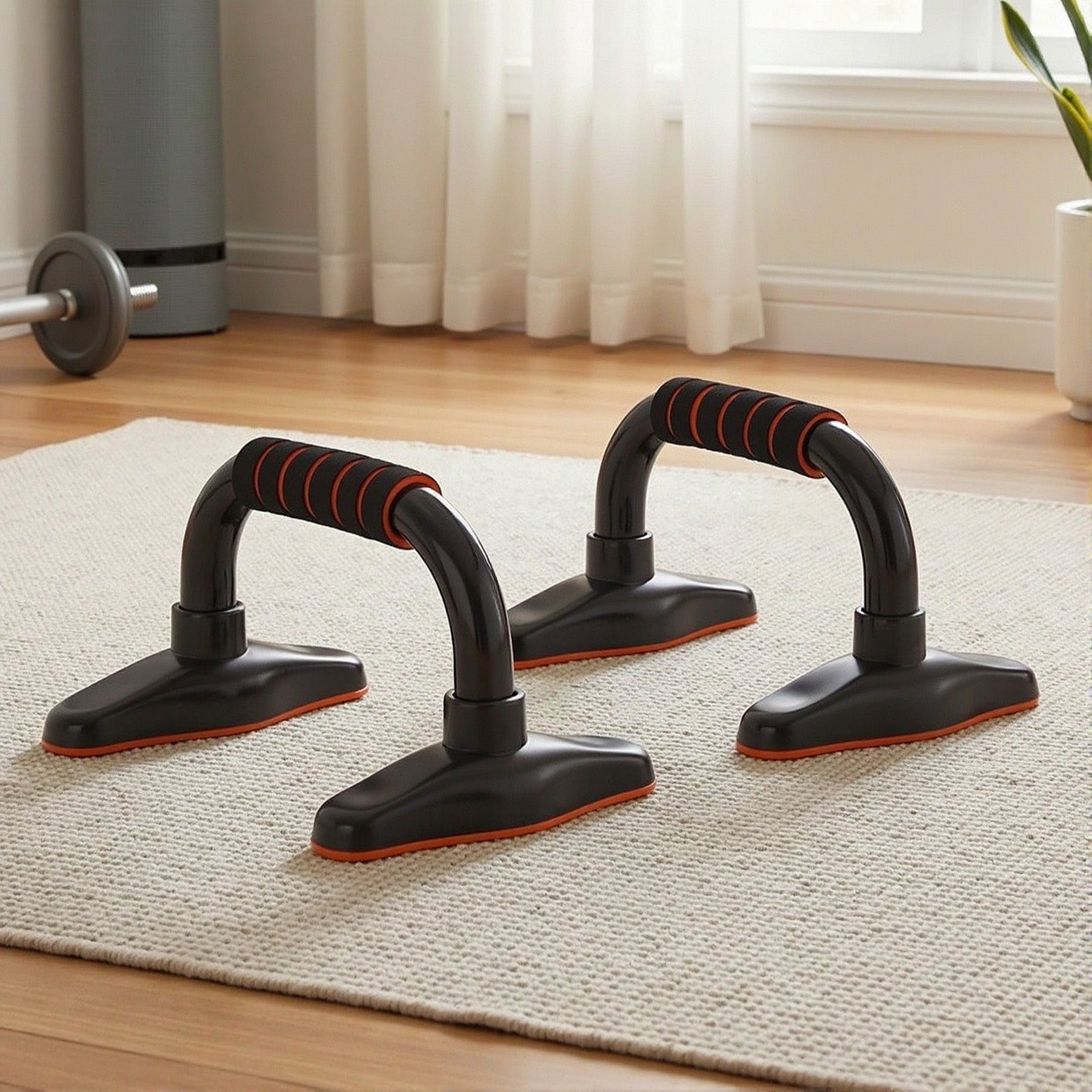 Push Up Bars Stands Parallel Handles Home Gym Fitness Strength Training