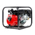 Petrol Water Pump 7HP Max, 2" High Flow 4-Stroke Engine Transfer Fire Fighting Pumps Rain Tank Oil Irrigation Garden Farm Pond Outdoor Irrigations, w Hose Fittings Inlet Filter Rubber Feet Red
