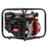 Petrol Water Pump, 2" 7HP Max High Flow Transfer Fire Fighting Pumps Rain Tank Oil Irrigation Garden Farm Pond Outdoor Irrigations, with Hose Fittings Inlet Filter Rubber Feet Black Red