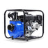 3" Petrol Water Pump 7HP Max 4-Stroke 210cc High Flow 60,000L/H Max Transfer Engine, Fire Fighting Irrigation Rain Tank Pond Garden Farm, Includes Hose Fittings Inlet Filter & Rubber Feet, Blue