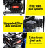 3" Petrol Water Pump 7HP Max 4-Stroke 210cc High Flow 60,000L/H Max Transfer Engine, Fire Fighting Irrigation Rain Tank Pond Garden Farm, Includes Hose Fittings Inlet Filter & Rubber Feet, Blue