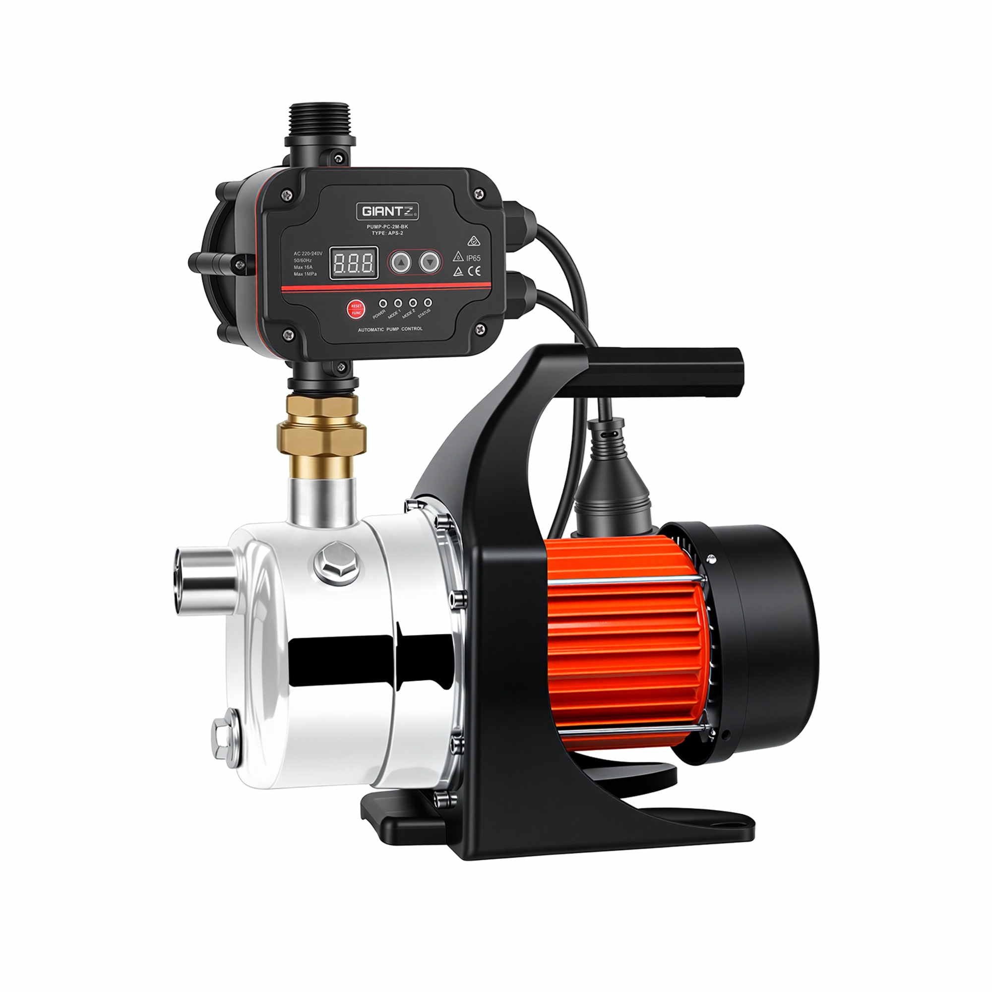 Giantz 1500W High Pressure Garden Water Pump with Auto Controller for Rain Tank