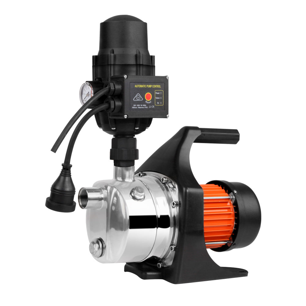 Giantz Garden Water Pump High Pressure 800W Max. Tank Rain Farm Irrigation House Black