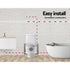 400W Macerator Pump Toilet Waste Pump 4 Inlet Bathroom Sewer System