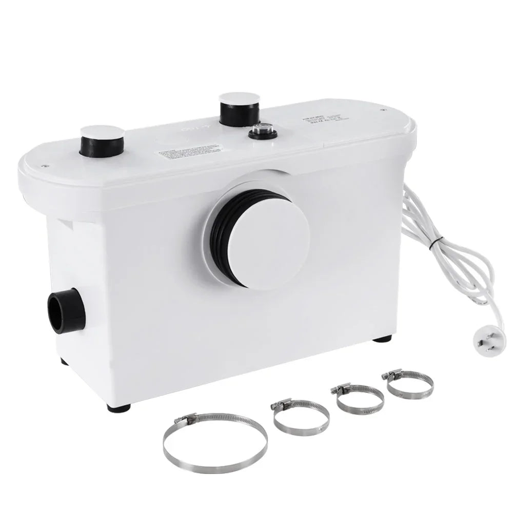 600W Macerator Pump 3 Inlet Toilet Shower Waste Water Disposal Unit