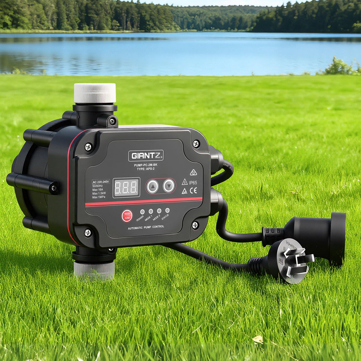 Digital Water Pump Controller 16A 1.5kW Pressure Switch 10Bar IP65