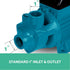Giantz Peripheral Water Pump Garden Boiler Car Wash Auto Irrigation QB80 Yellow