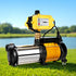 Garden Water Pump High Pressure 2500W Max 5-Stage Tank Irrigation Transfer Booster Yellow
