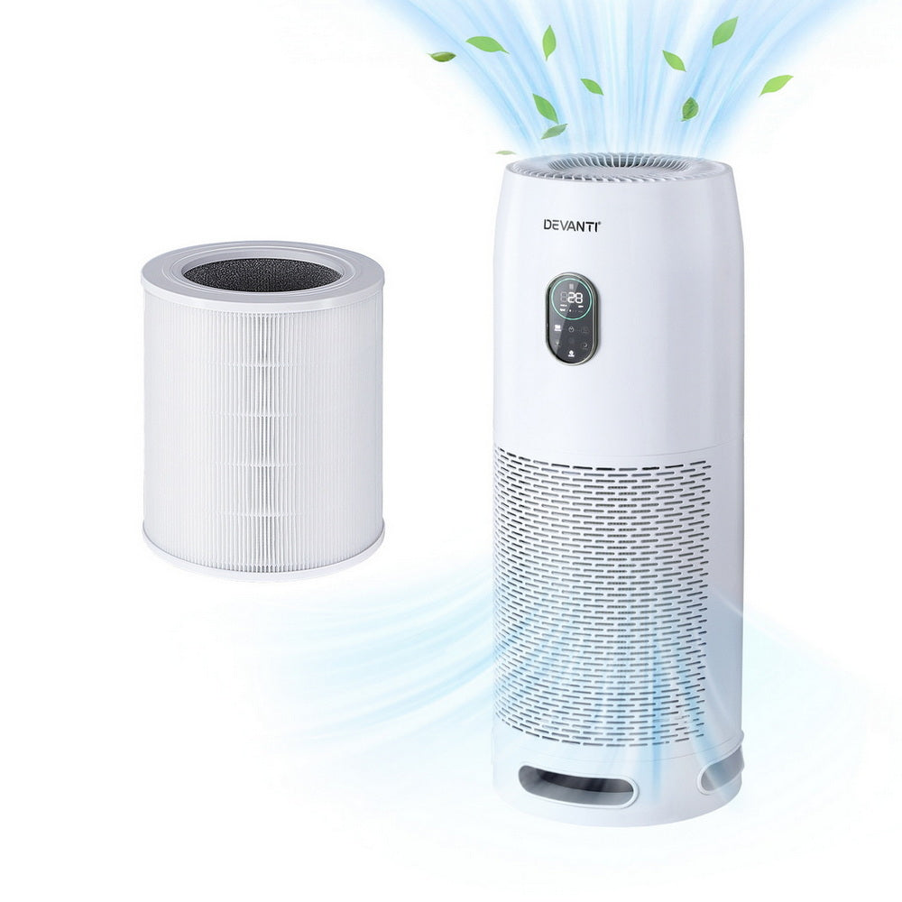 Air Purifier 4 Stage HEPA w/Replacement Filter