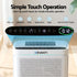 Air Purifier HEPA – 200m³/h PM2.5 Display Auto Mode Bedroom White