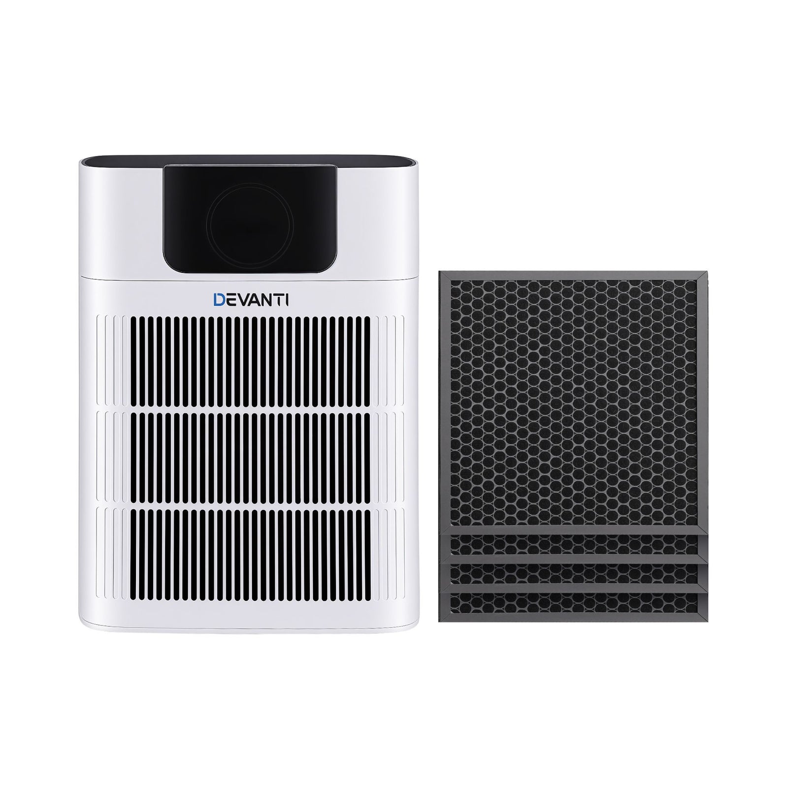 Pet Air Purifier H12 HEPA – 300m³/h PM2.5 Display with Spare Filter