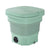 8L Portable Folding Washing Machine Mini Travel Washer Compact Green