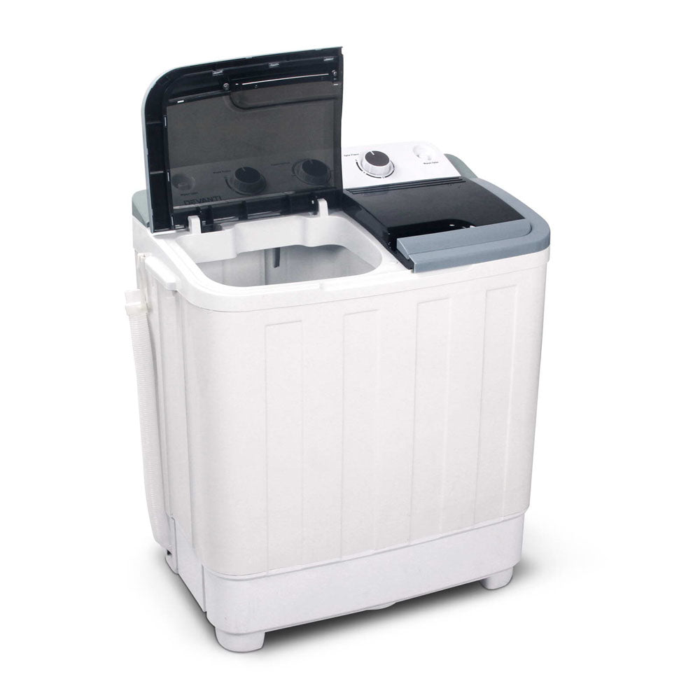 Portable Washing Machine Twin Tub 4.6KG White