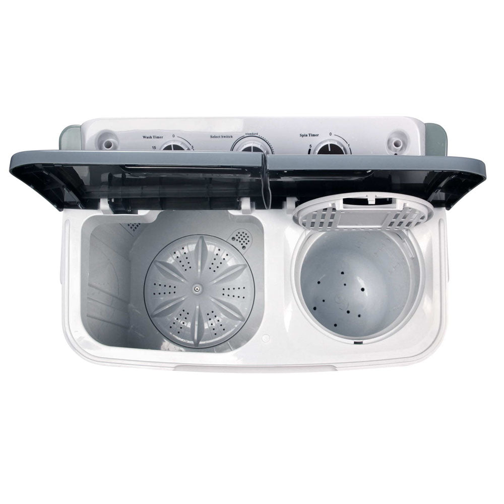 Portable Washing Machine Twin Tub 4.6KG White