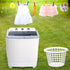 Portable Washing Machine Twin Tub 4.6KG White