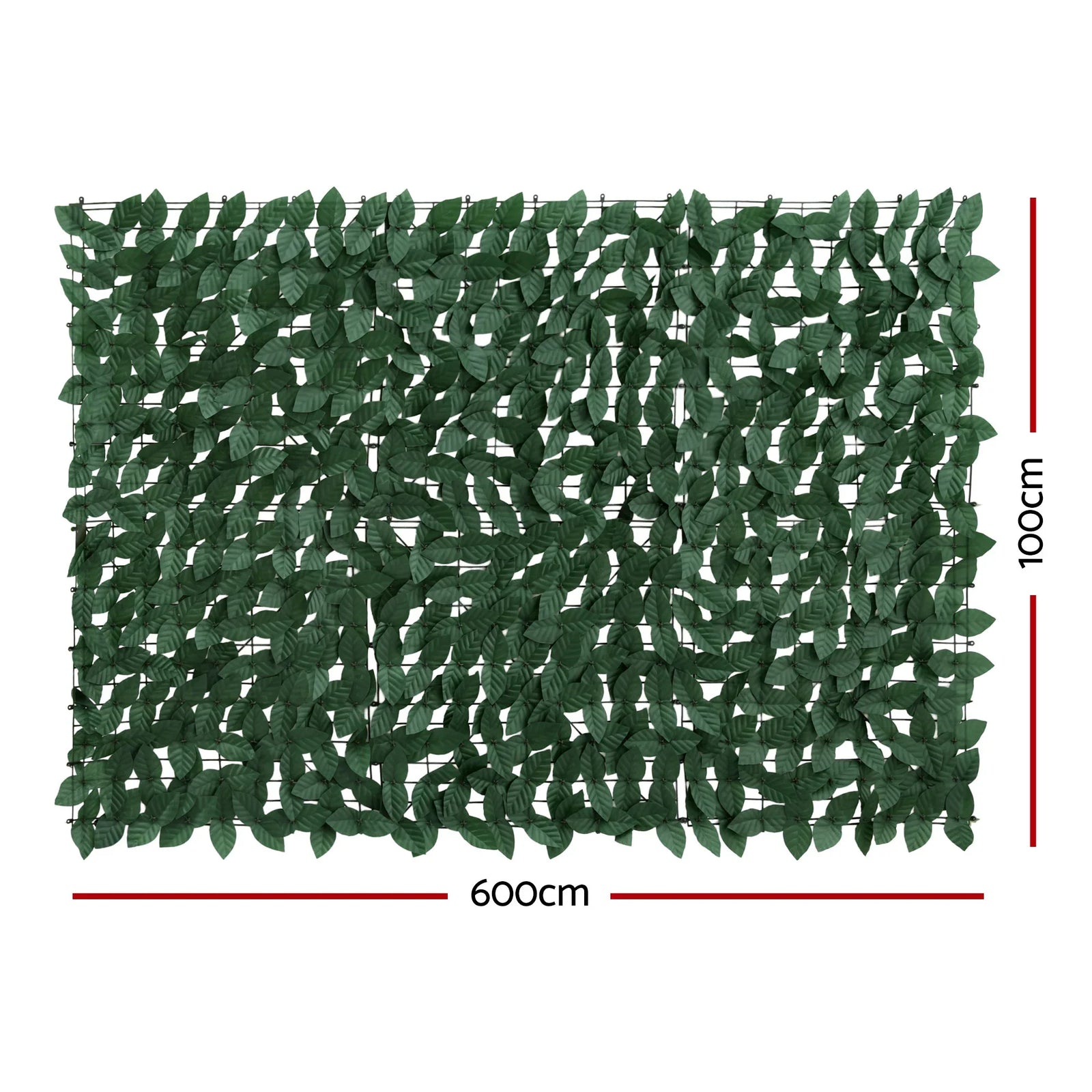 Artificial Ivy Privacy Fence Screen Greenery Backdrop Panel for Balcony Patio Garden