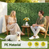 Artificial Ivy Privacy Fence Screen Greenery Backdrop Panel for Balcony Patio Garden