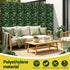 4PCS Artificial Plant Wall Panels 40X60CM Boxwood Panel Hedge Grass Backdrop Backyard Green Decor