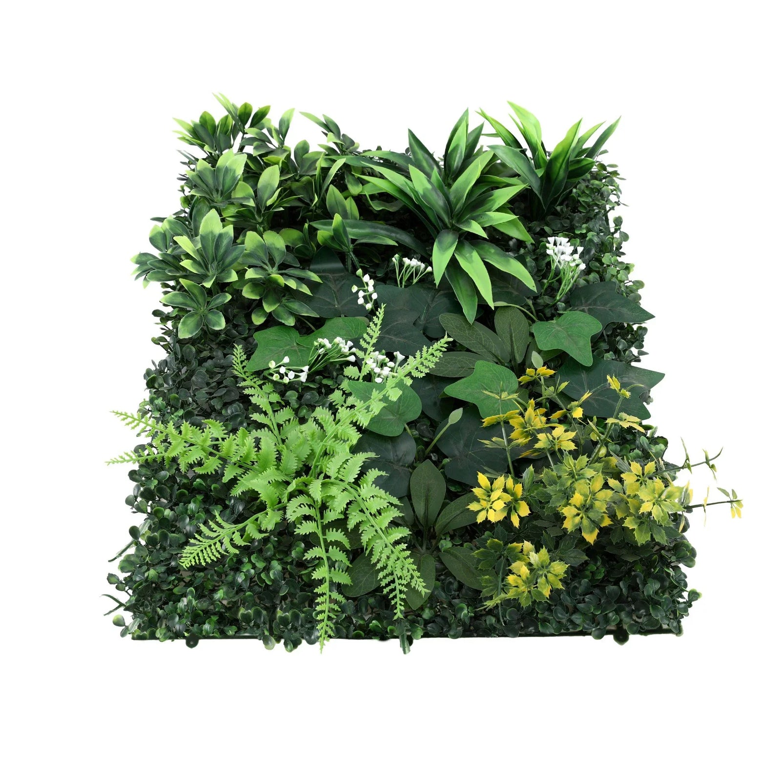 4PCS Artificial Plant Wall Panels 40X60CM Boxwood Panel Backyard Hedge Grass Backdrop Green Decor