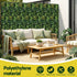 4PCS Artificial Plant Wall Panels 40X60CM Boxwood Panel Backyard Hedge Grass Backdrop Green Decor