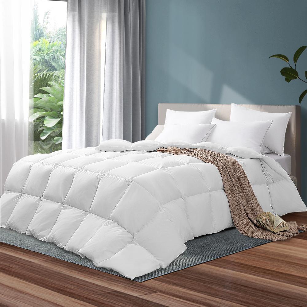 500GSM Goose Down Quilt Doona Duvet Blanket Double