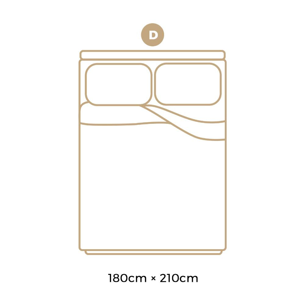 700GSM Goose Down Quilt Doona Duvet Blanket Double