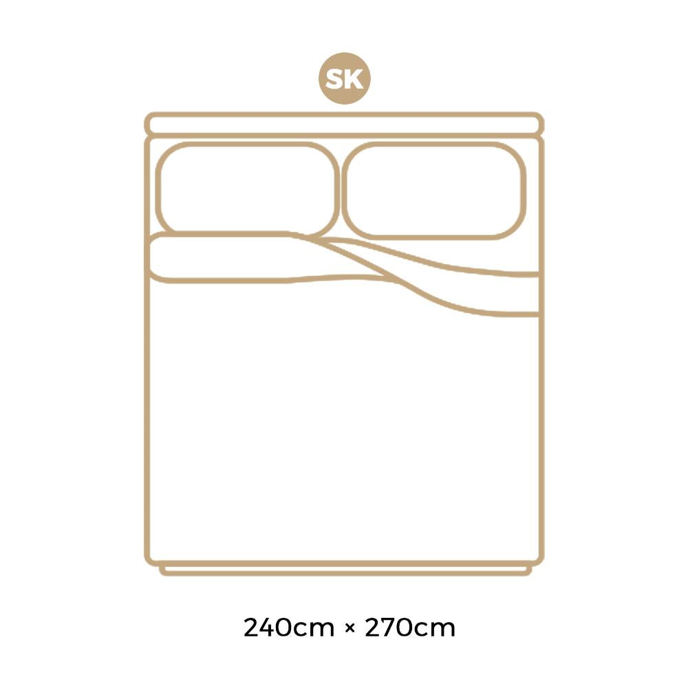 700GSM Goose Down Quilt Doona Duvet Blanket Super King