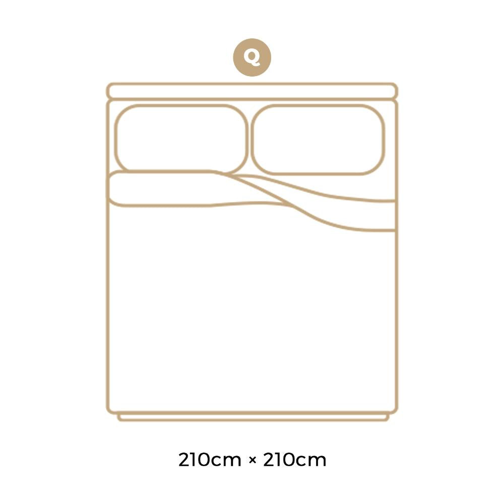 Microfiber Queen Quilt Duvert Insert 400GSM