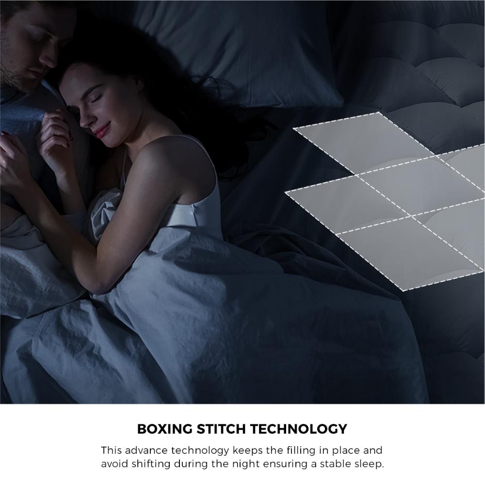 Microfiber Queen Quilt Duvert Insert 400GSM