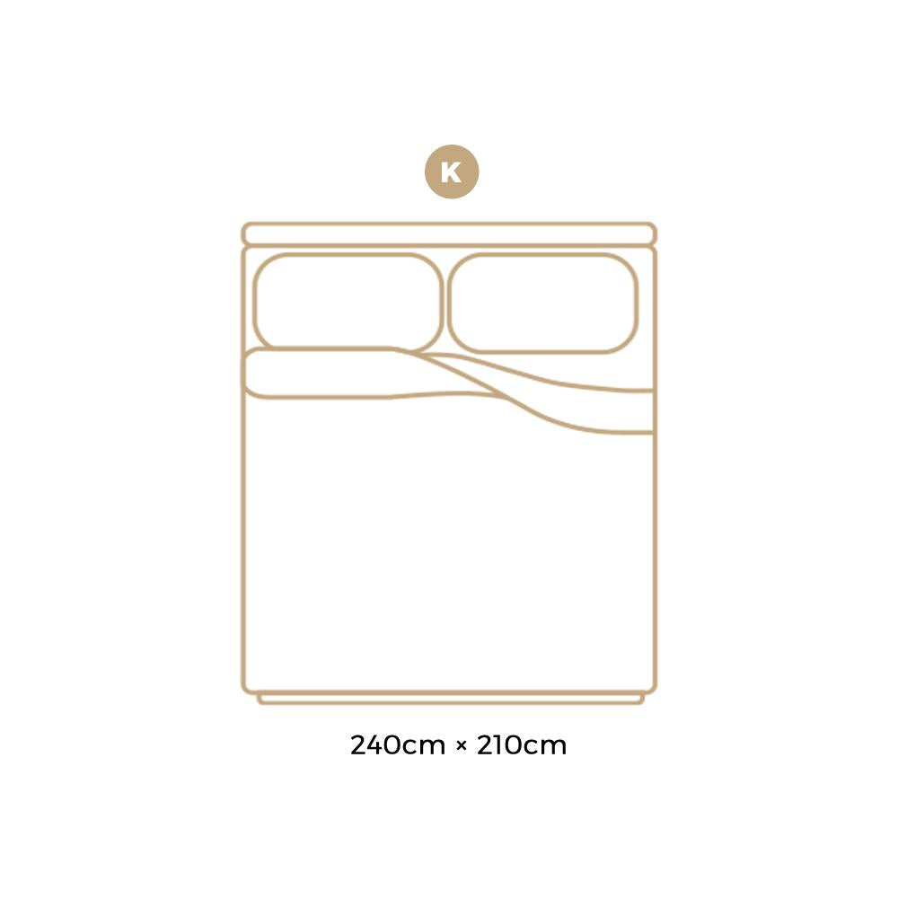 Microfibre Bamboo Winter Quilt 750GSM Microfiber Duvet Doona King