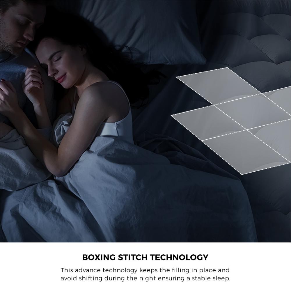 Microfibre Bamboo Winter Quilt 750GSM Microfiber Duvet Doona Queen