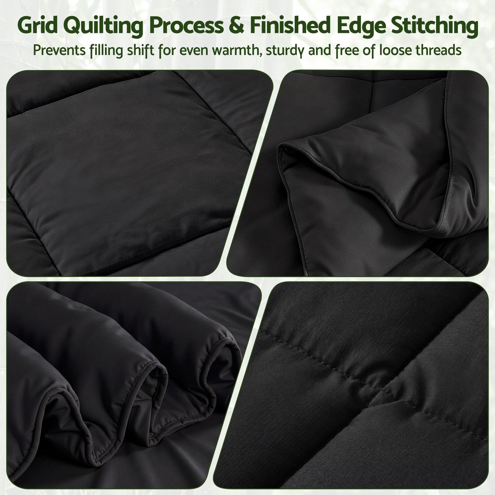 Giselle 200GSM Bamboo Microfibre Super King Quilt Lightweight All Season Doona