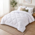 Giselle Bedding Bamboo Quilt 700GSM, Super King, Winter Warm, Microfibre White