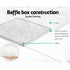 Giselle Bedding Bamboo Quilt 700GSM, Super King, Winter Warm, Microfibre White