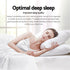 700GSM Duck Down Feather Quilt, Single Size Winter Doona, White Cotton