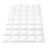 700GSM Duck Down Feather Quilt, Single Size Winter Doona, White Cotton