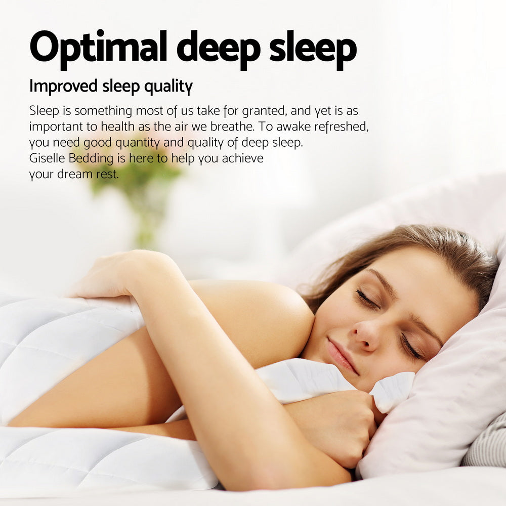 800GSM Goose Down Feather Quilt Winter Blanket Duvet Comforter Double