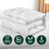 800GSM Goose Down Feather Quilt Winter Blanket Duvet Comforter Double