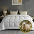Wool Quilt 500GSM Thick King Winter Doona Baffle Box Construction 100% Wool Filling